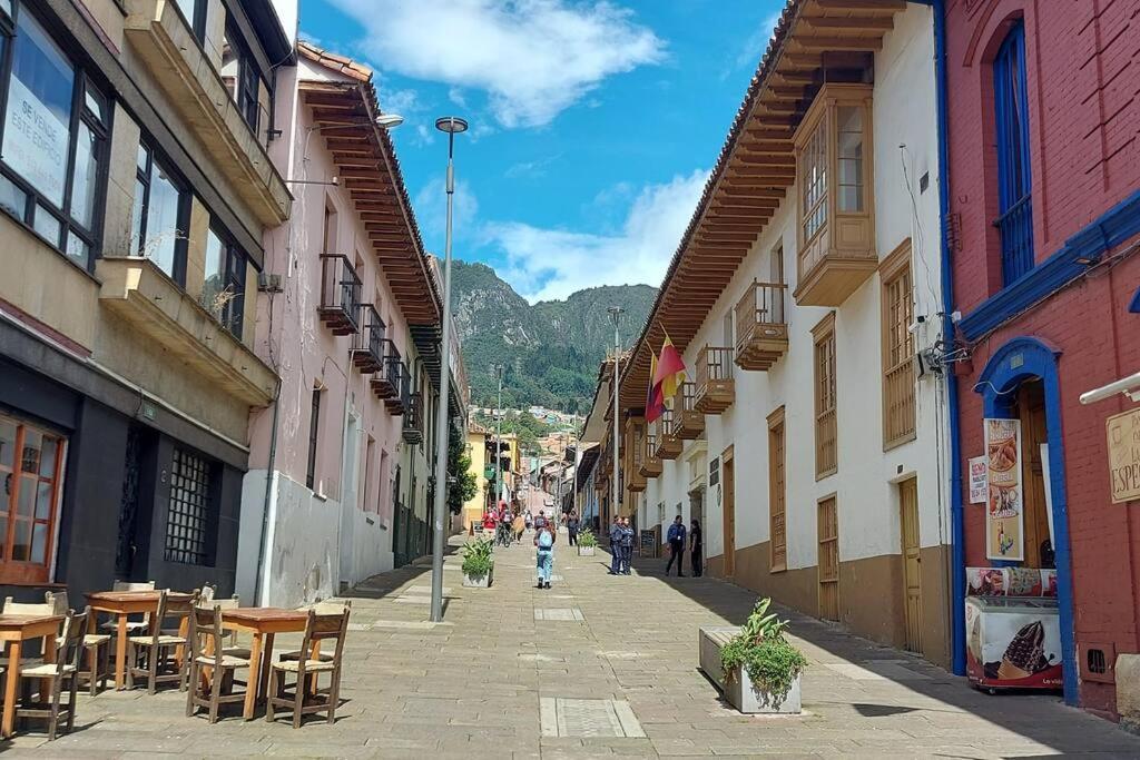 Grandioso Apartaestudio La Candelaria Богота Екстер'єр фото