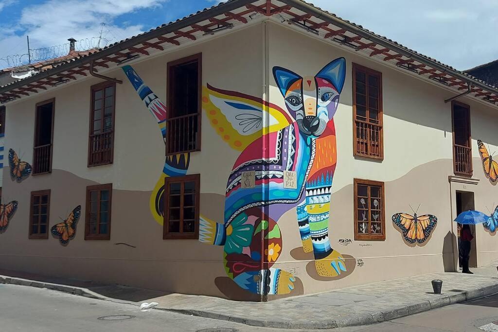 Grandioso Apartaestudio La Candelaria Богота Екстер'єр фото
